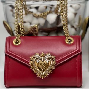 AUTHENTIC EXCELLENT CONDITION D&G DEVOTION COLLECTION BAG